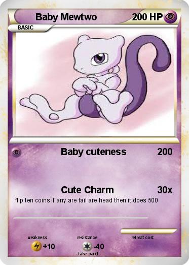 Pokemon Baby Mewtwo