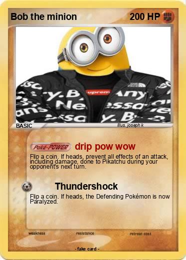 Pokemon Bob the minion