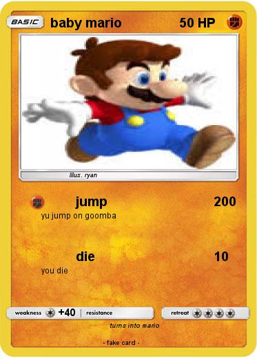 Pokemon baby mario