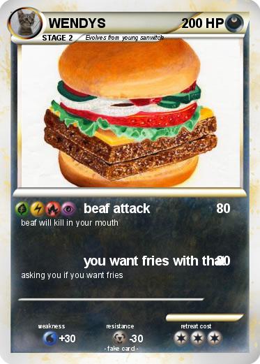Pokemon WENDYS
