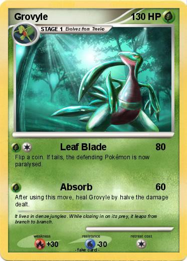 Pokemon Grovyle