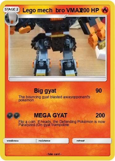 Pokemon Lego mech  bro VMAX