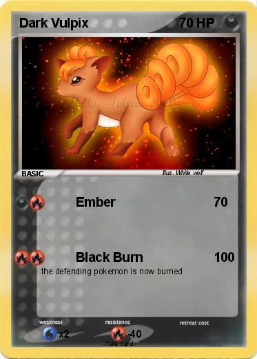 Pokemon Dark Vulpix
