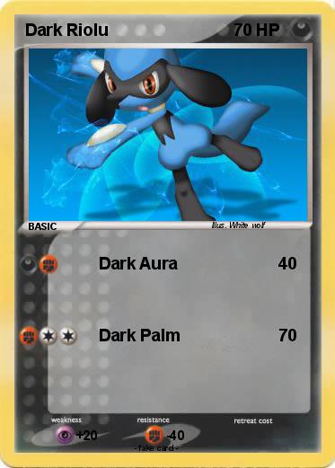 Pokemon Dark Riolu