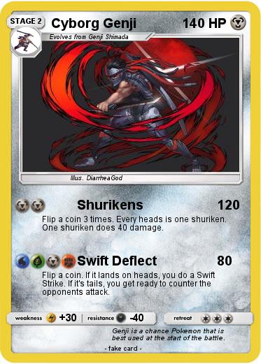 Pokemon Cyborg Genji