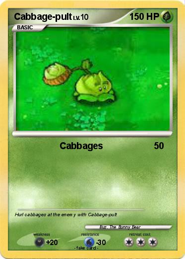 Pokemon Cabbage-pult