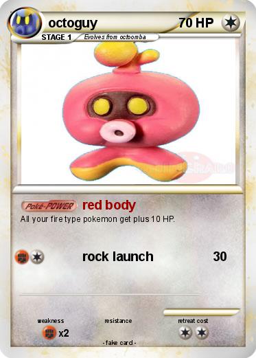 Pokemon octoguy