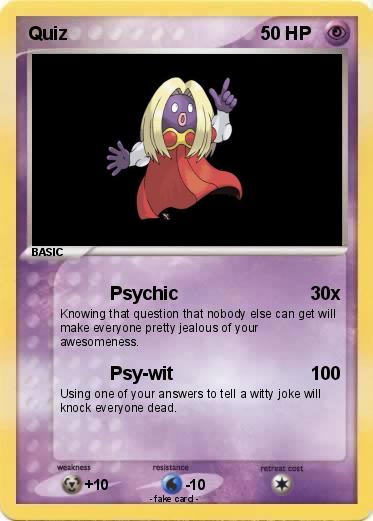 Pokemon Quiz