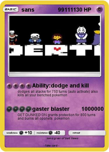 Pokemon sans                991111