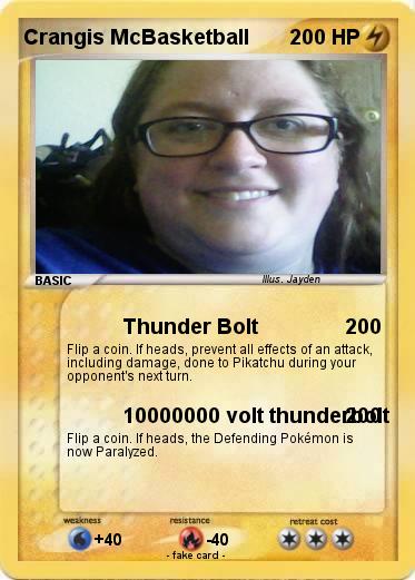 Pokemon Crangis McBasketball