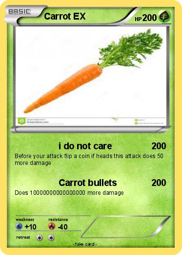Pokemon Carrot EX