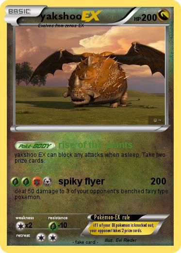 Pokemon yakshoo