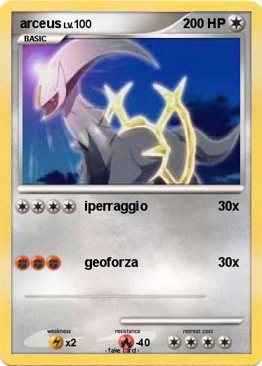 Pokemon arceus