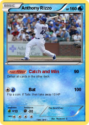Pokemon Anthony Rizzo