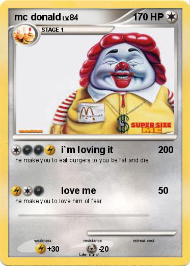 Pokemon mc donald