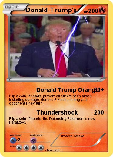 Pokemon Donald Trump's