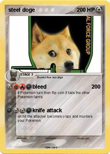 Pokemon steel doge