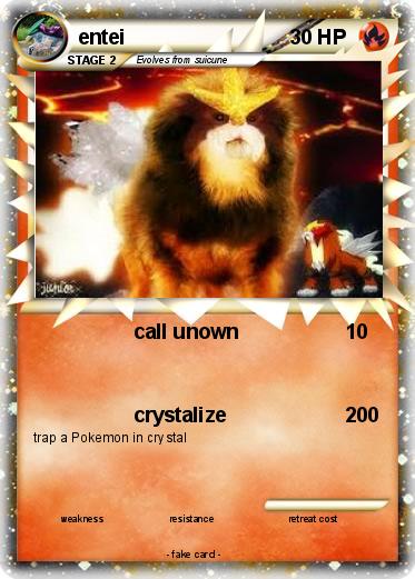 Pokemon entei