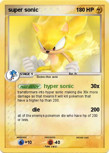 Pokemon super sonic