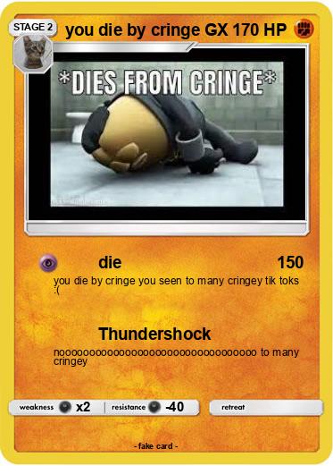 Pokemon you die by cringe GX