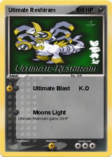Pokemon Utimate Reshiram             1
