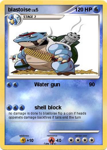 Pokemon blastoise