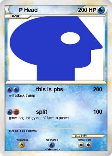 Pokemon P Head