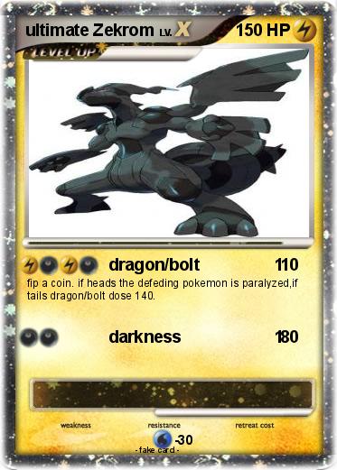 Pokemon ultimate Zekrom