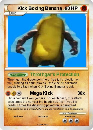 Pokemon Kick Boxing Banana