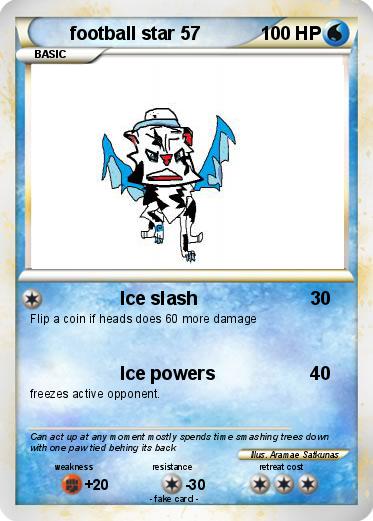 Pokemon football star 57