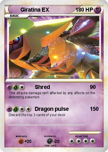 Pokemon Giratina EX