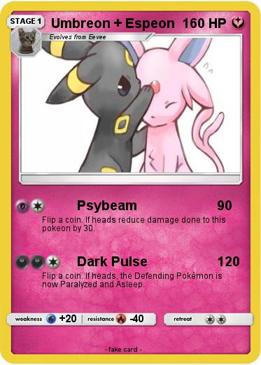 Pokemon Umbreon + Espeon