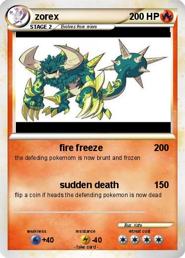 Pokemon zorex