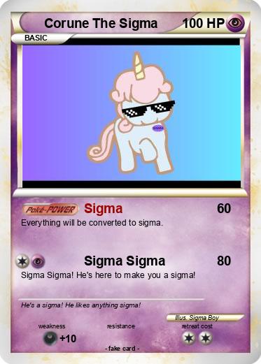 Pokemon Corune The Sigma