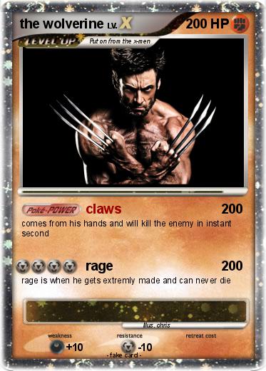 Pokemon the wolverine