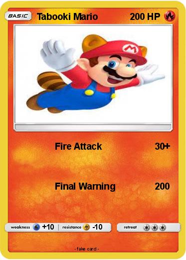 Pokemon Tabooki Mario