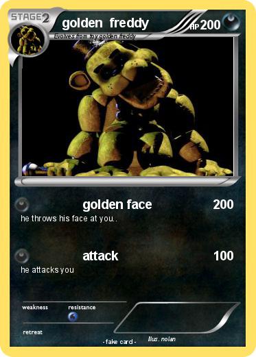 Pokemon golden  freddy
