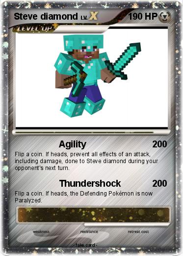 Pokemon Steve diamond