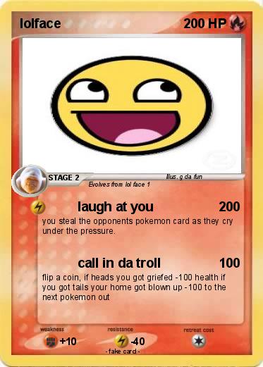Pokemon lolface