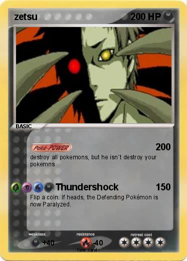 Pokemon zetsu