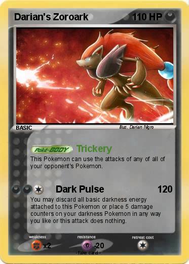 Pokemon Darian's Zoroark