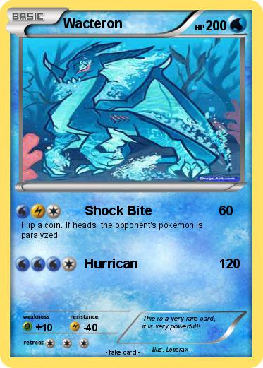 Pokemon Wacteron