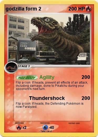 Pokemon godzilla form 2