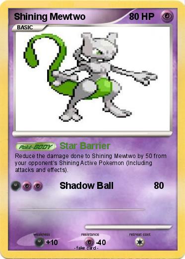 Pokemon Shining Mewtwo
