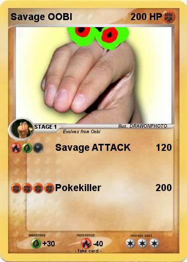 Pokemon Savage OOBI