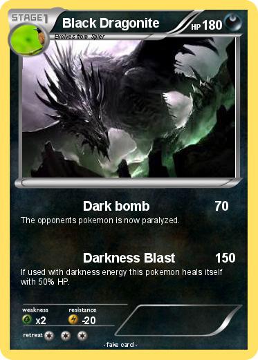 Pokemon Black Dragonite