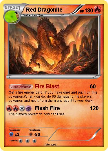 Pokemon Red Dragonite