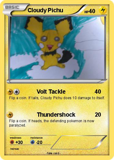 Pokemon Cloudy Pichu