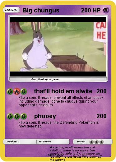 Pokemon Big chungus