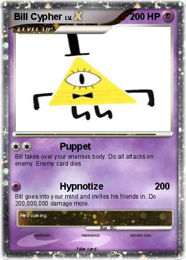 Pokemon Bill Cypher